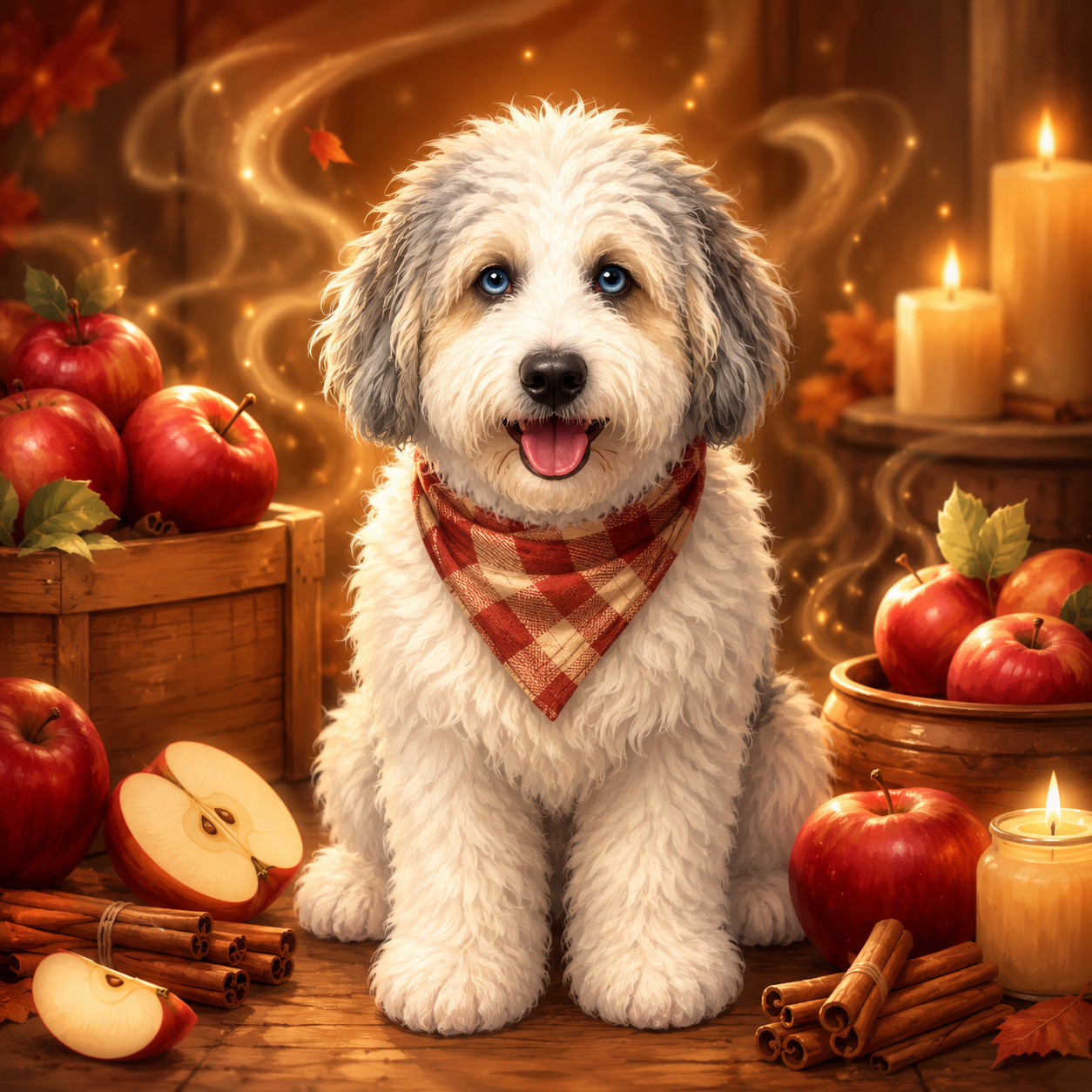 Maxwell with Apple Cinnamon